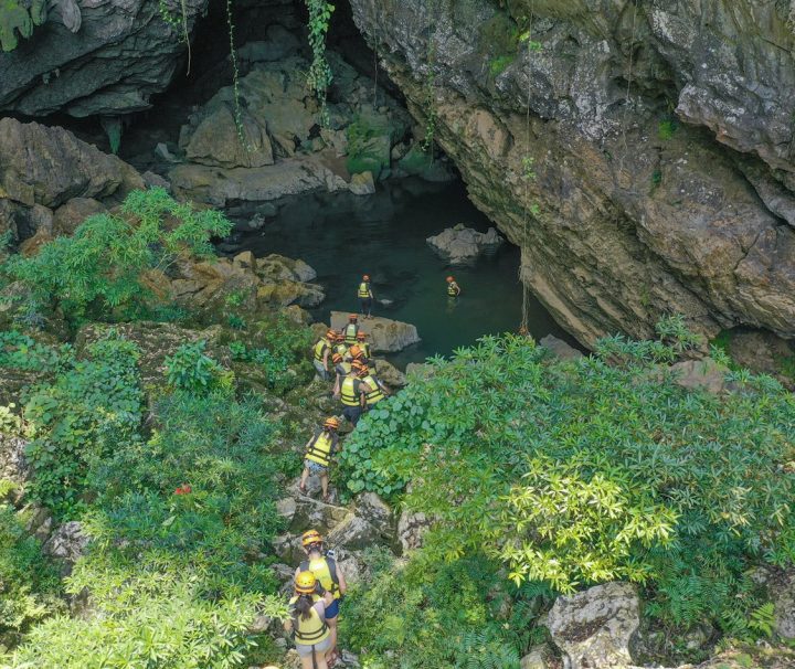 Tra Ang cave tour